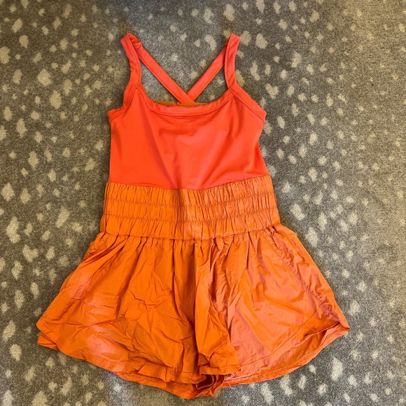 FP Movement The Way Home Shortskie Orange - Picture 1 of 3